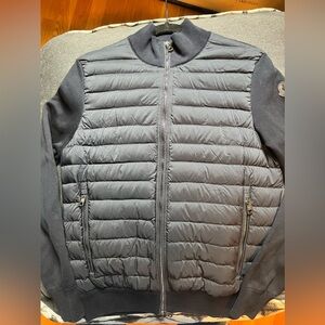 Moncler Quilted Zip Up Jacket